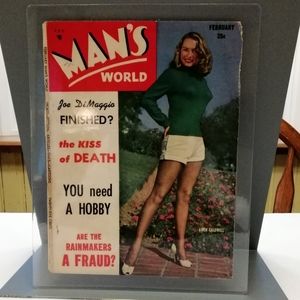 MAN'S World 1950 Magazine Cover